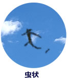 飛蚊症とは、明るい所や白い壁などを見つめたときに、虫や糸くずのような浮遊物が飛んで見える状態